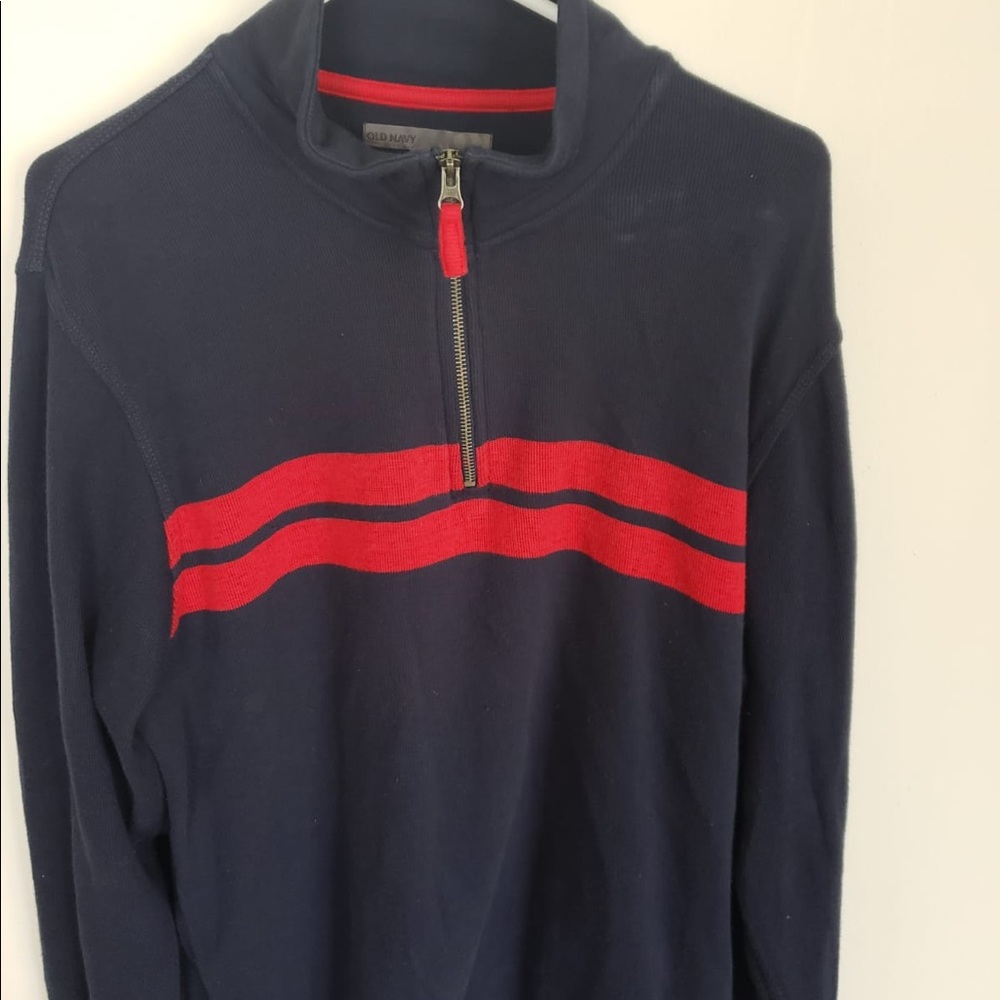Mens zipper neck Old Navy sweater